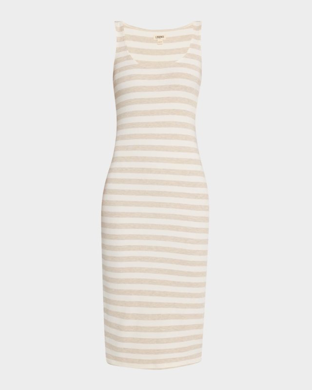 Ivanna Stripe Midi Tank Dress